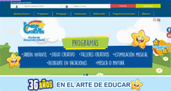 Desktop Screenshot of casadeloscoloresedu.com